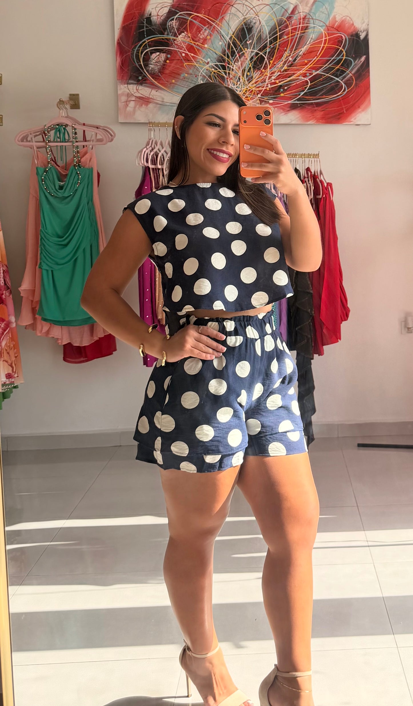 Polka Dots Short Set