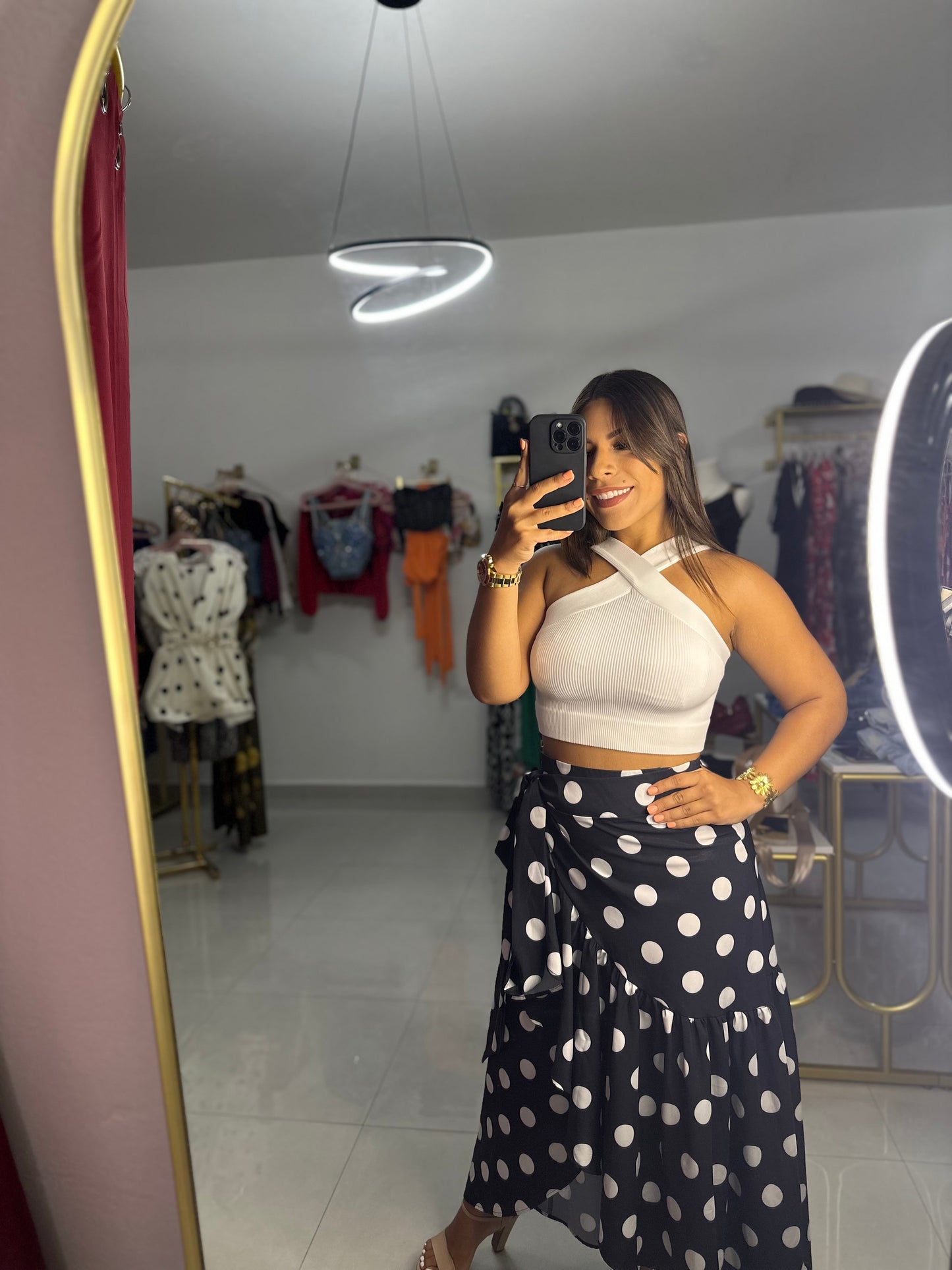 Polka Dots Skirt