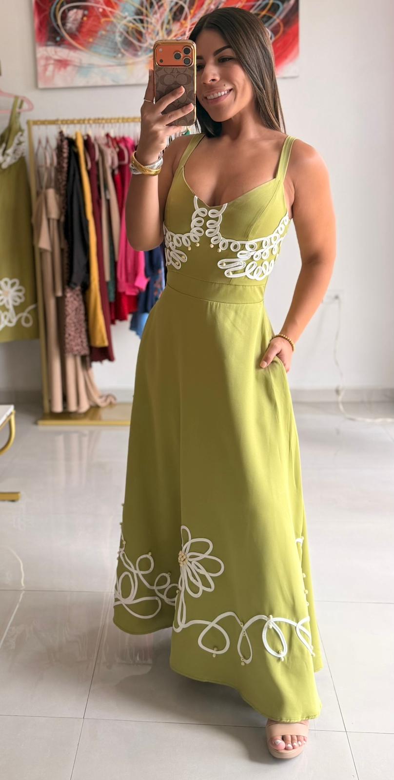 Light Green Maxi Dress