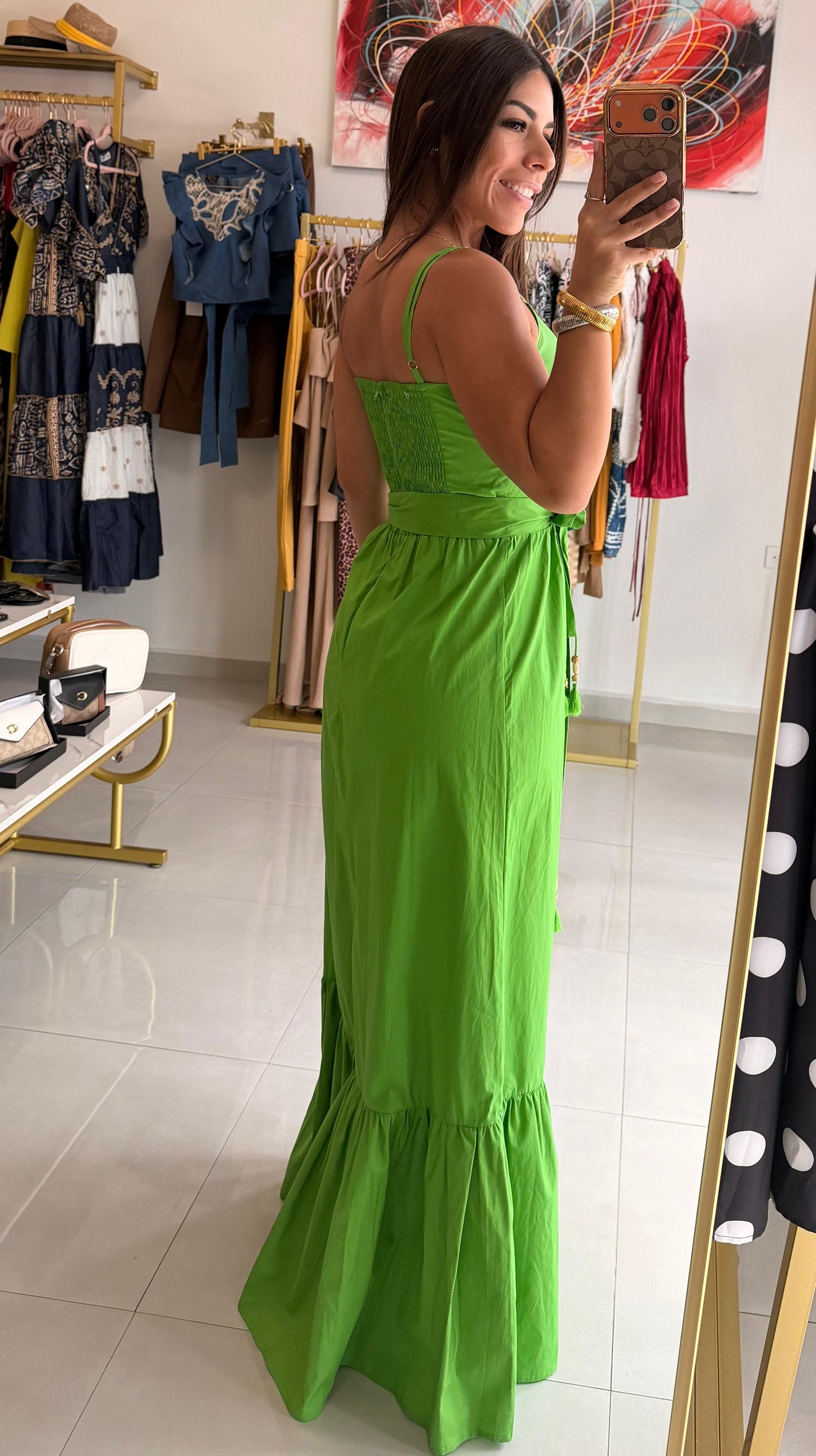 Green Maxi Dress