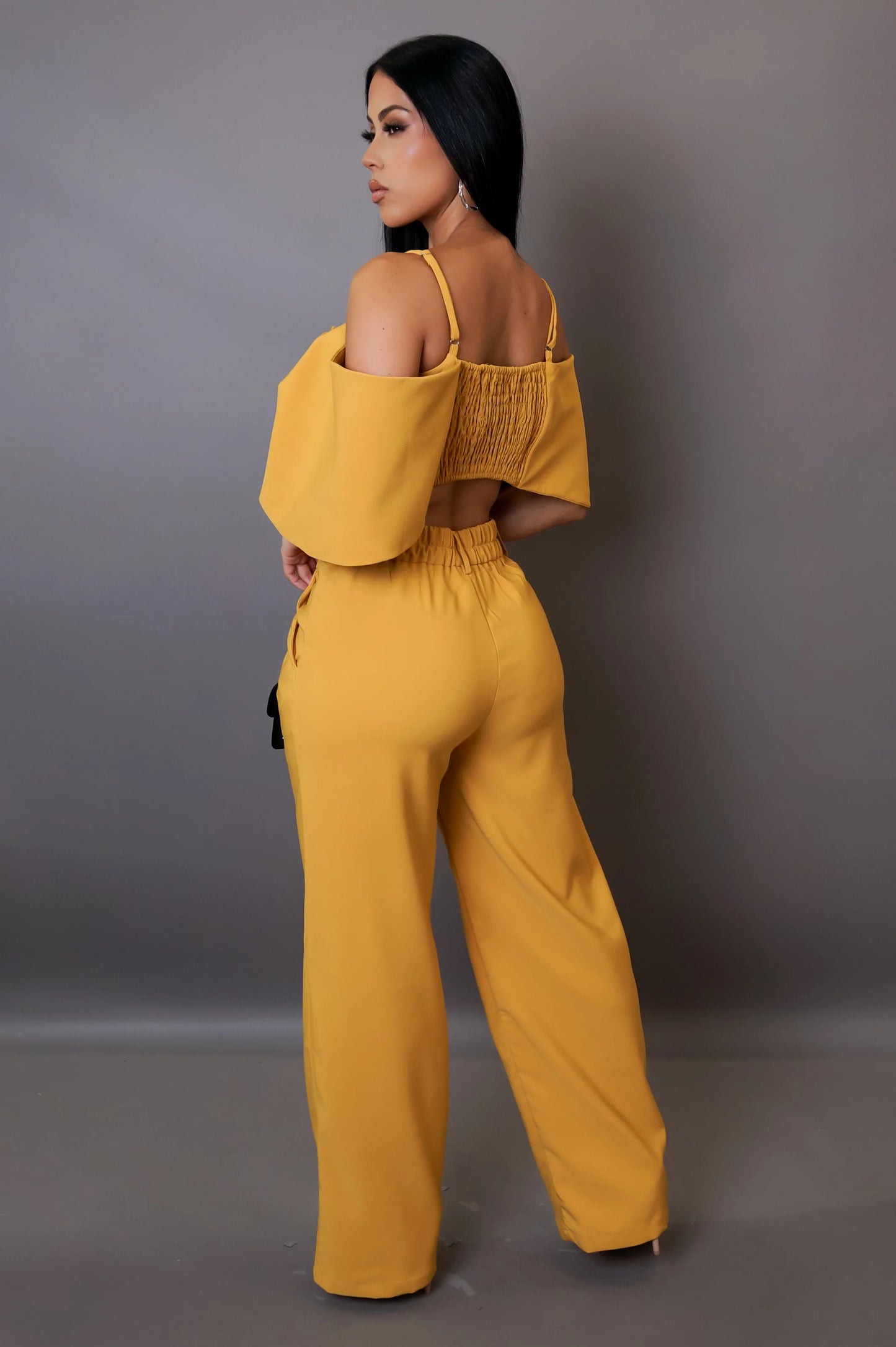 Different Pant Set Yellow