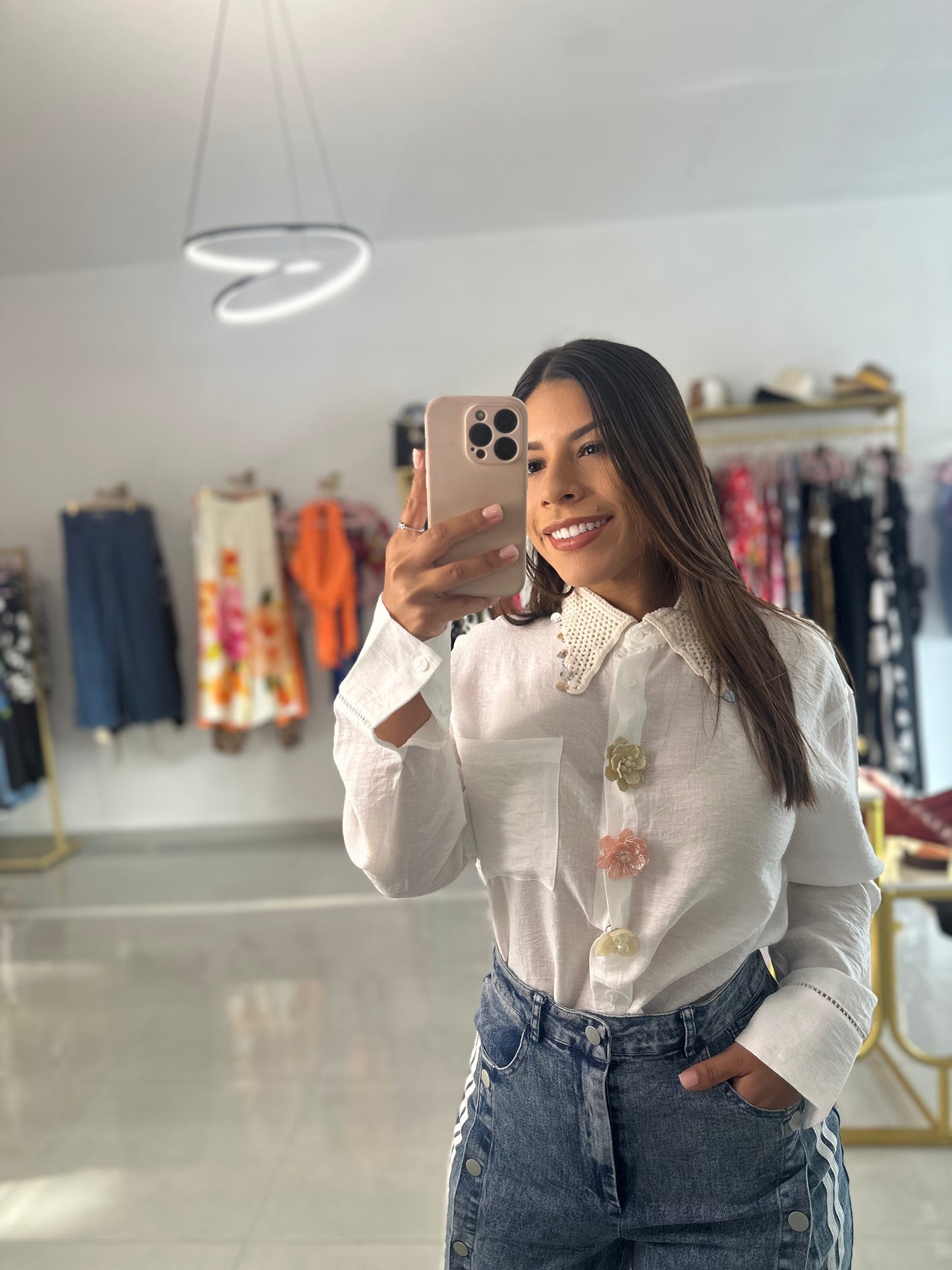 Flirty Fun Blouse White