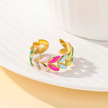 Full Clorful Open Ring