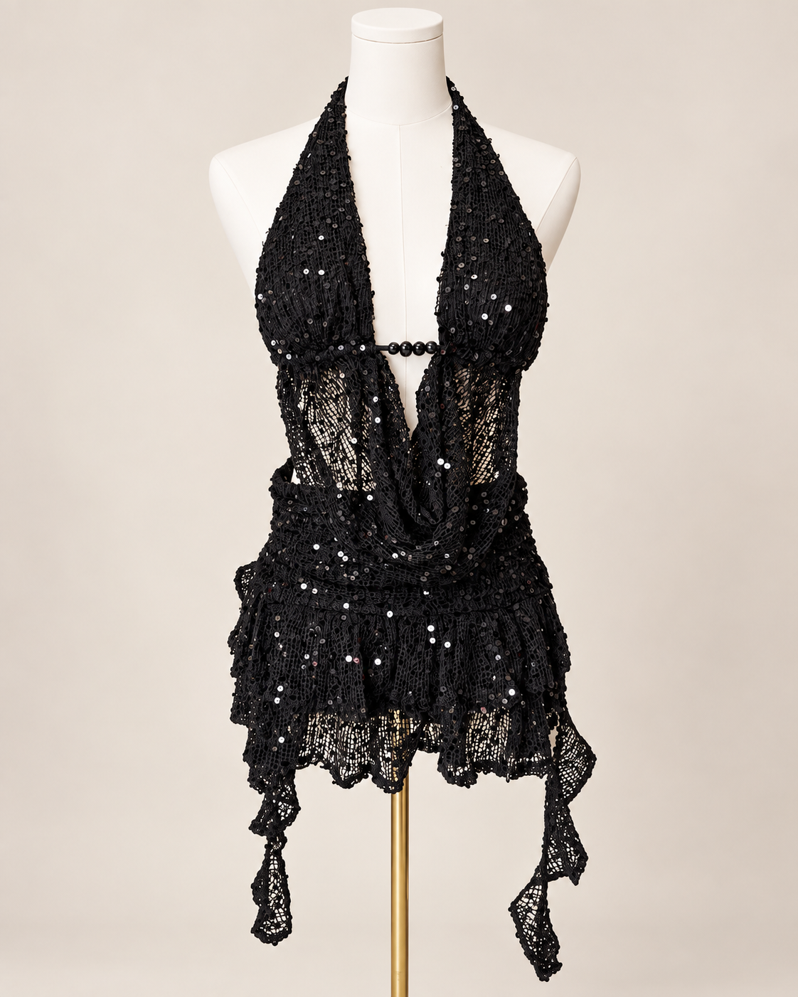 Midnight Sparkle Mini Dress