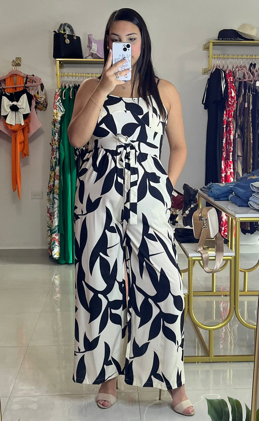 Black & White Jumpsuit