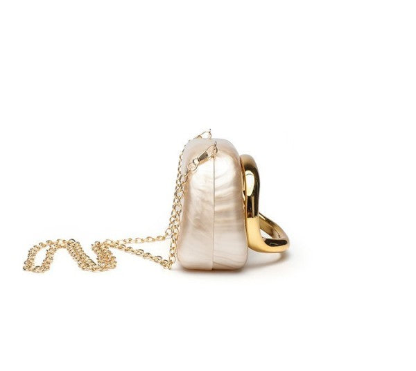 Mónaco Clutch - Pearl