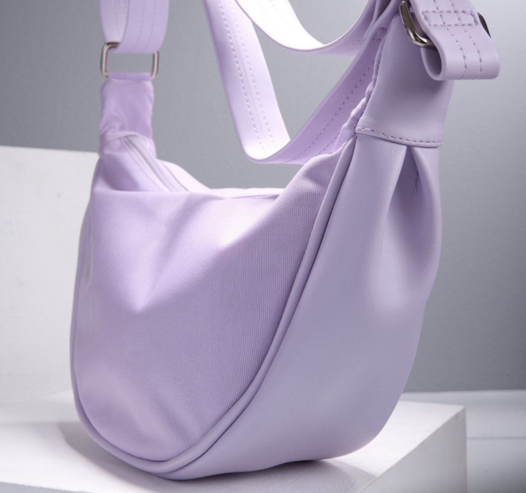 Cartera Baguette Lila