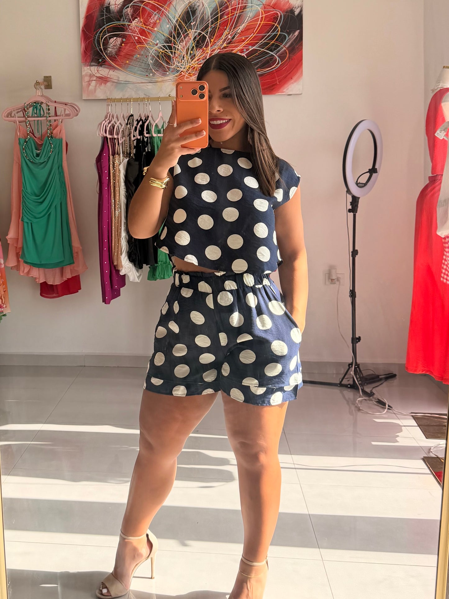 Polka Dots Short Set