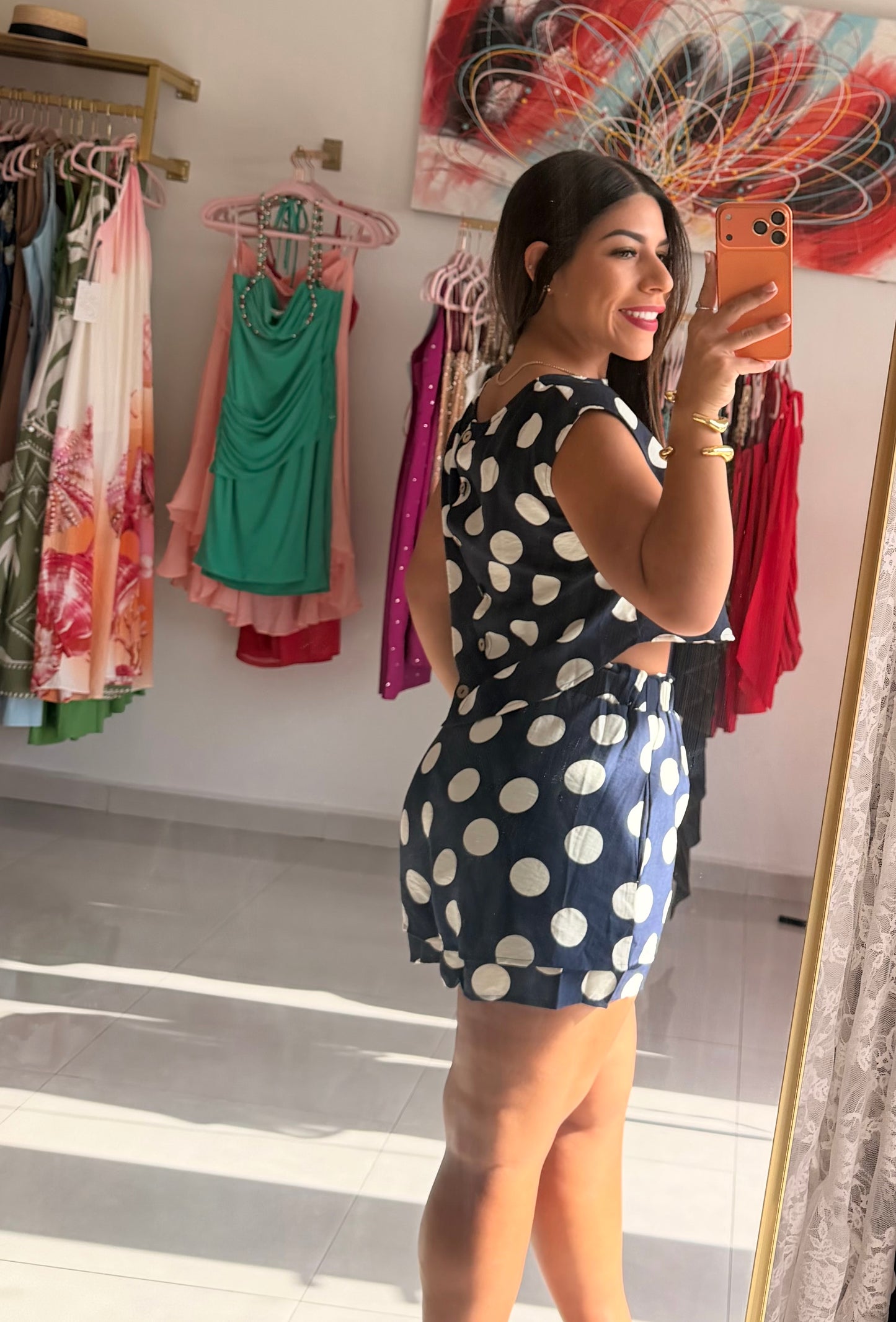 Polka Dots Short Set