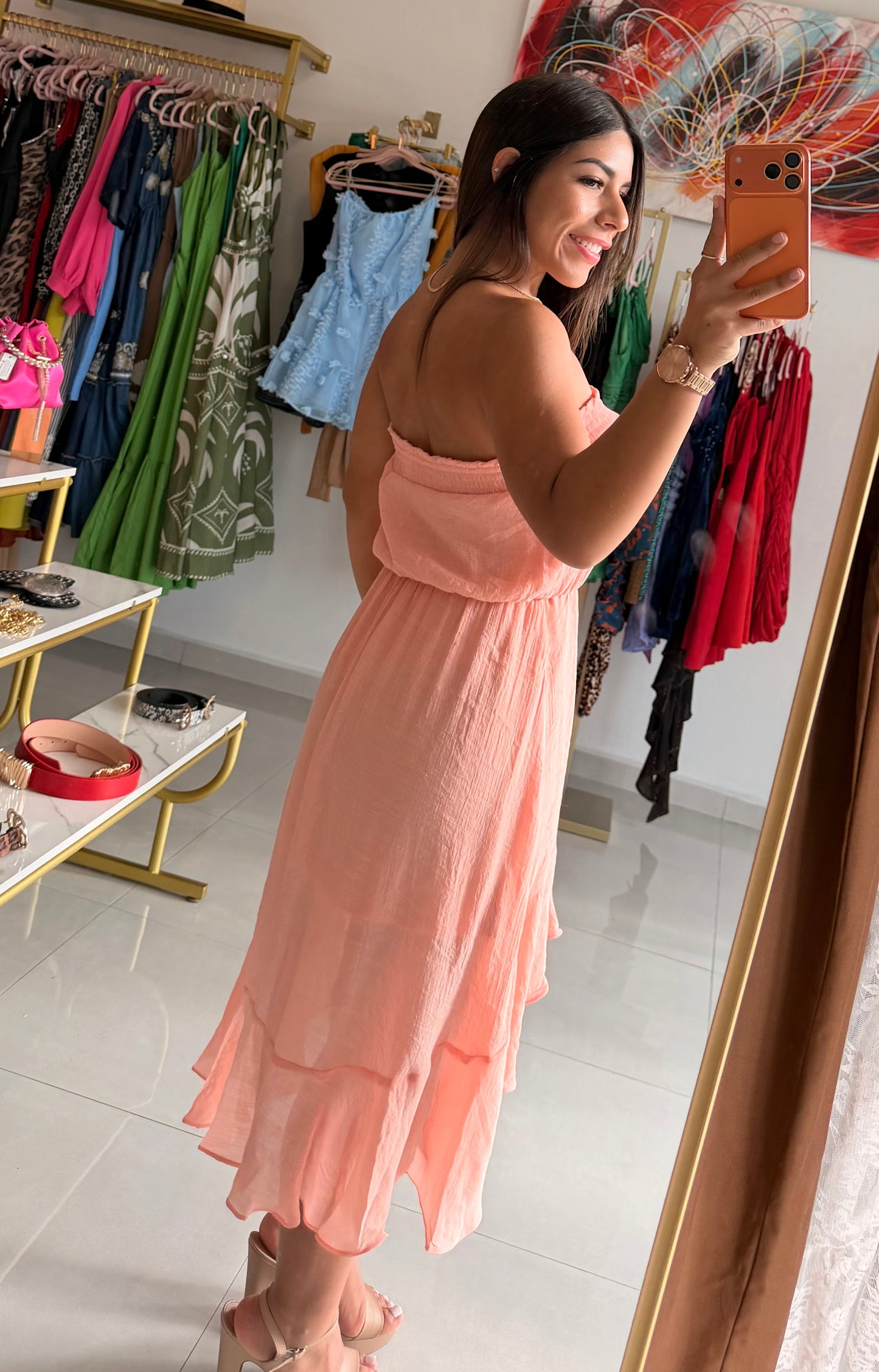 Rosé de Verano Dress