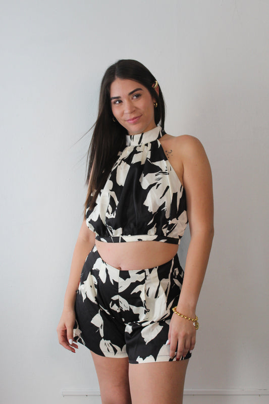 Pearl And Black Set