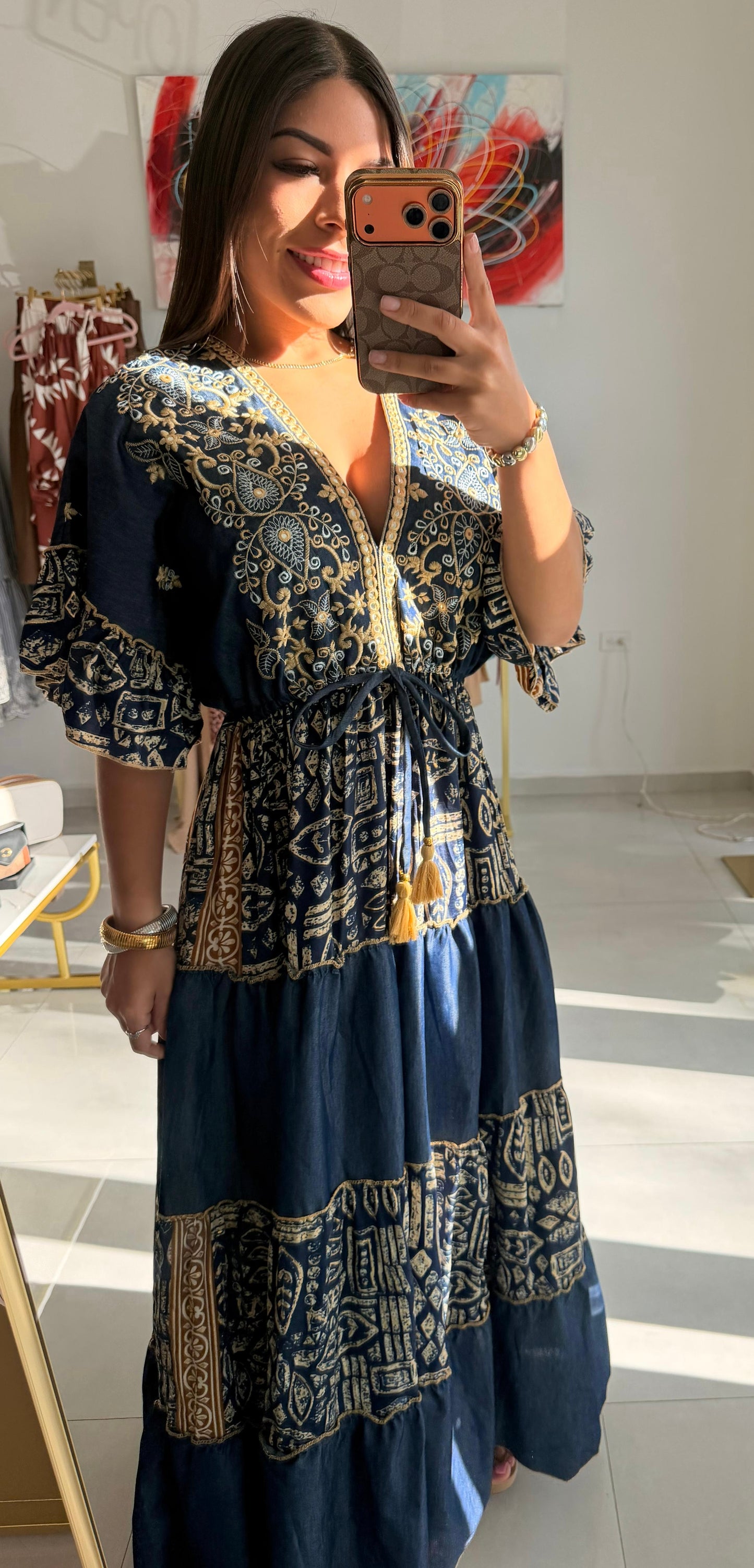 Boho Chic Maxi Dress
