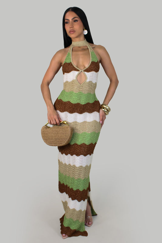Olivia Dress 🤎💚