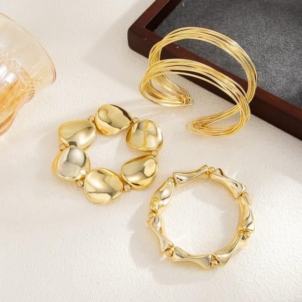Golden Muse Bracelet Set