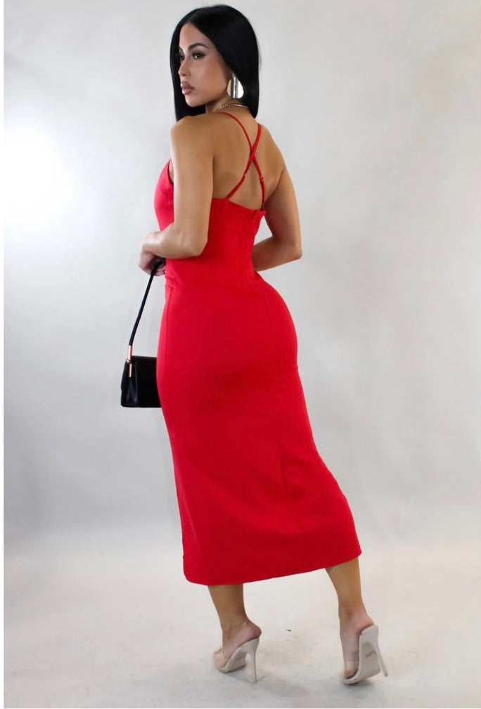 Sight Unseen MIDI Dress