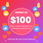 $100