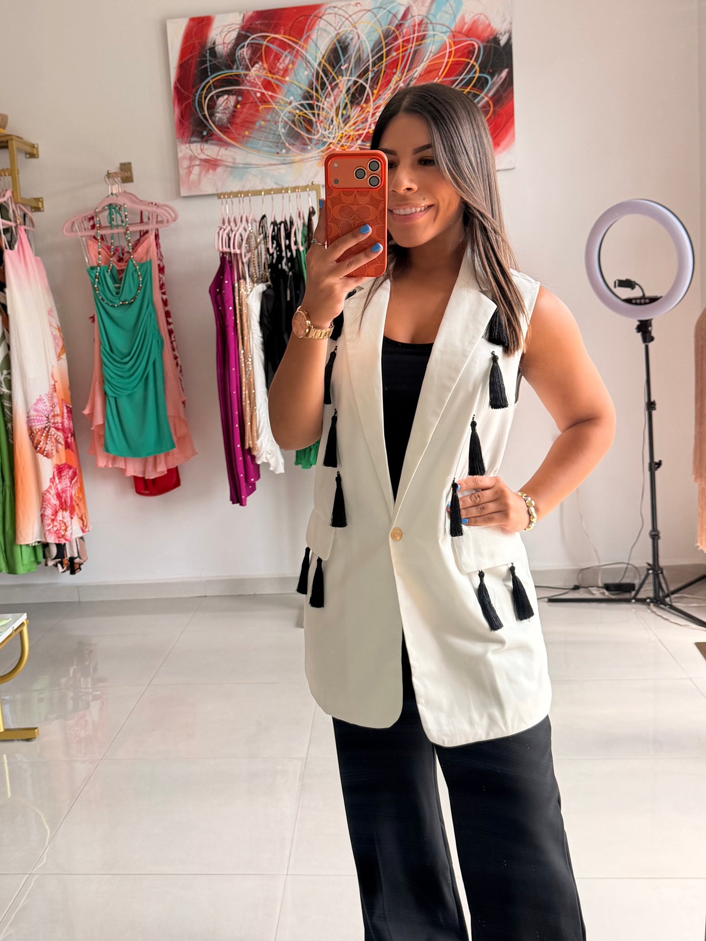 Monroe Contrast Vest