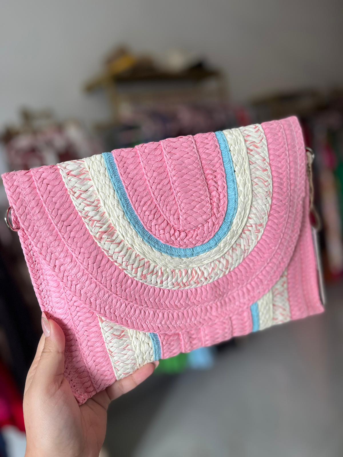 Cartera Rosa Claro