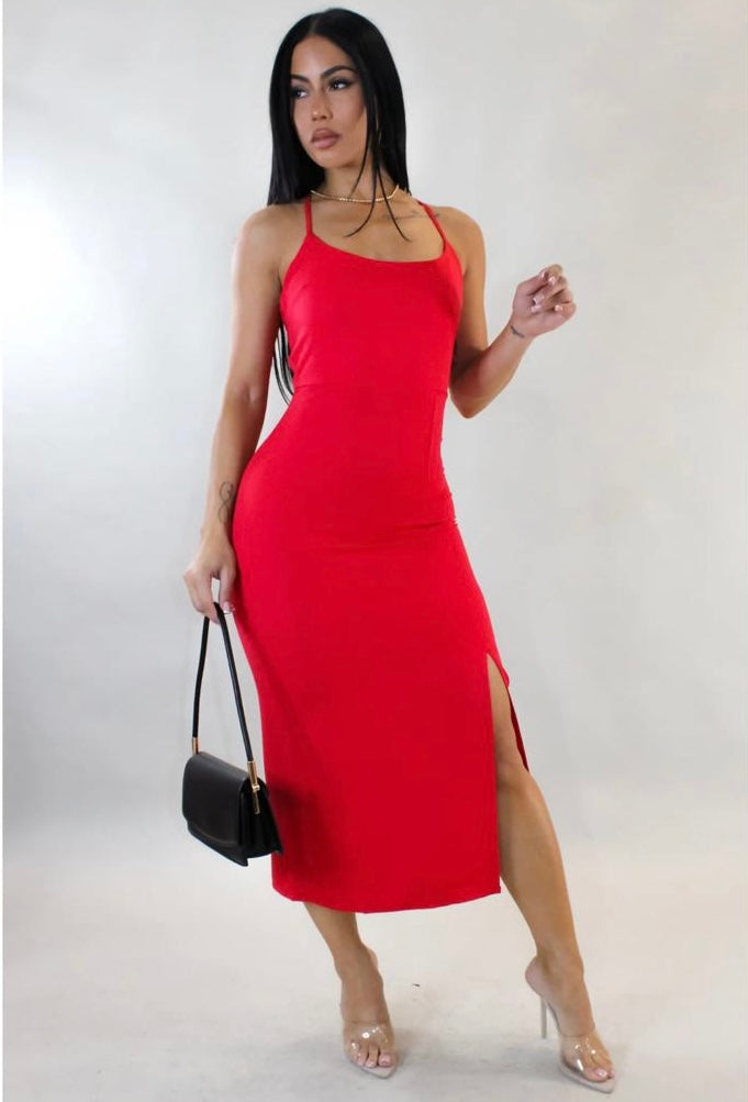 Sight Unseen MIDI Dress