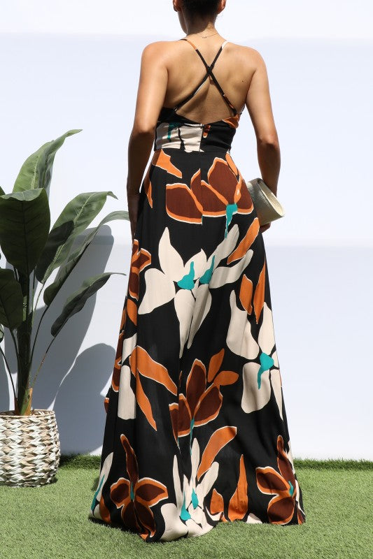 Brisas del Caribe Maxi Dress