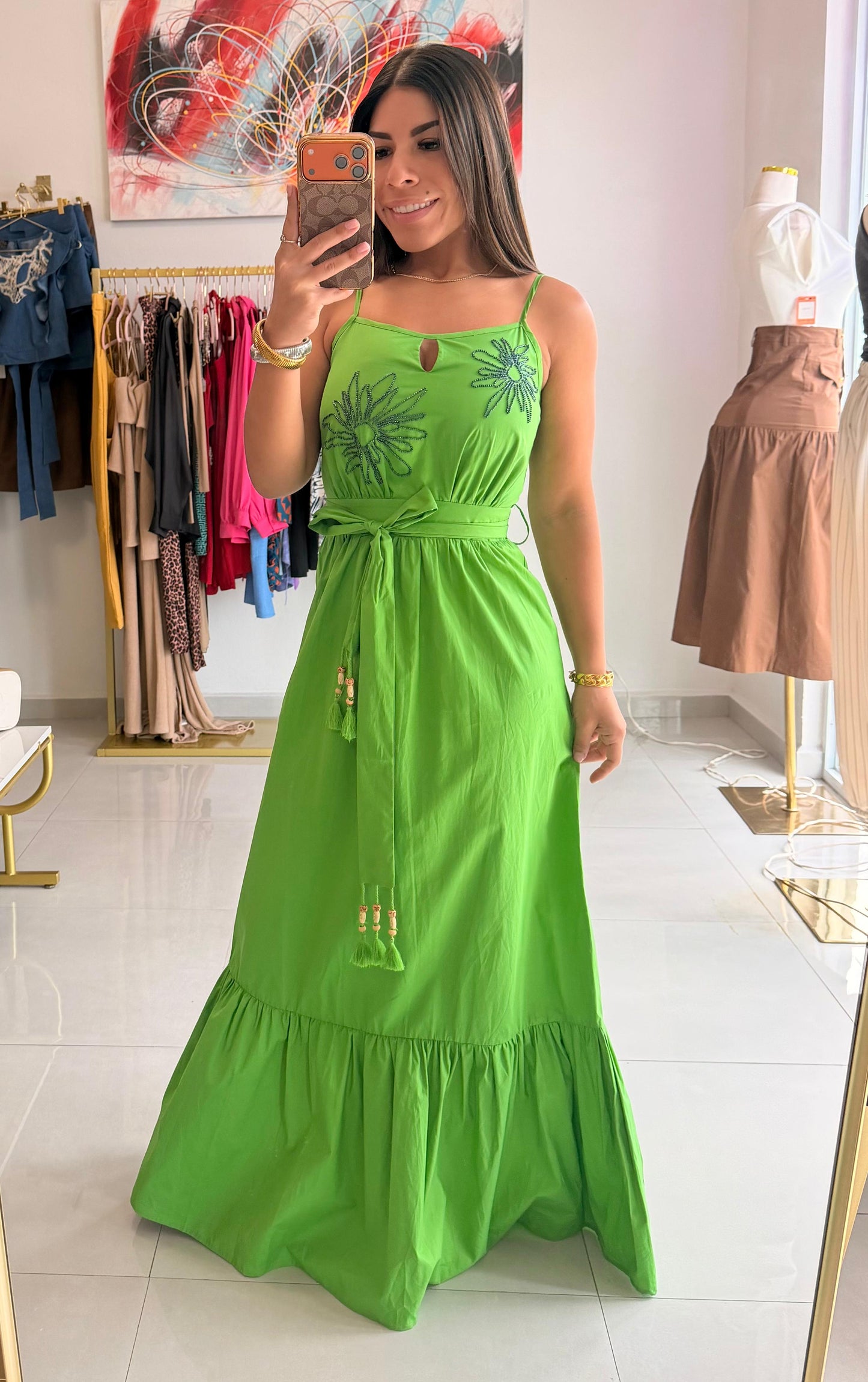 Green Maxi Dress