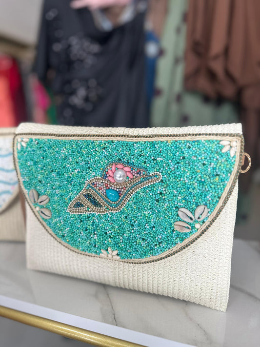 Cartera diseño Caracol con brillo