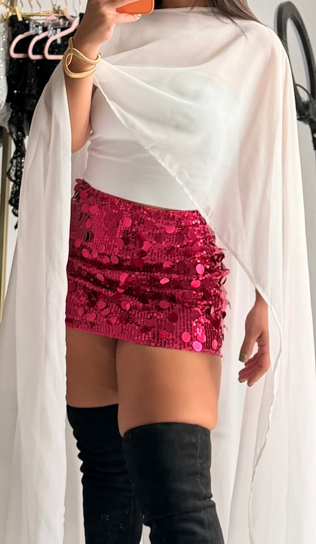 Muse Sequin Skirt