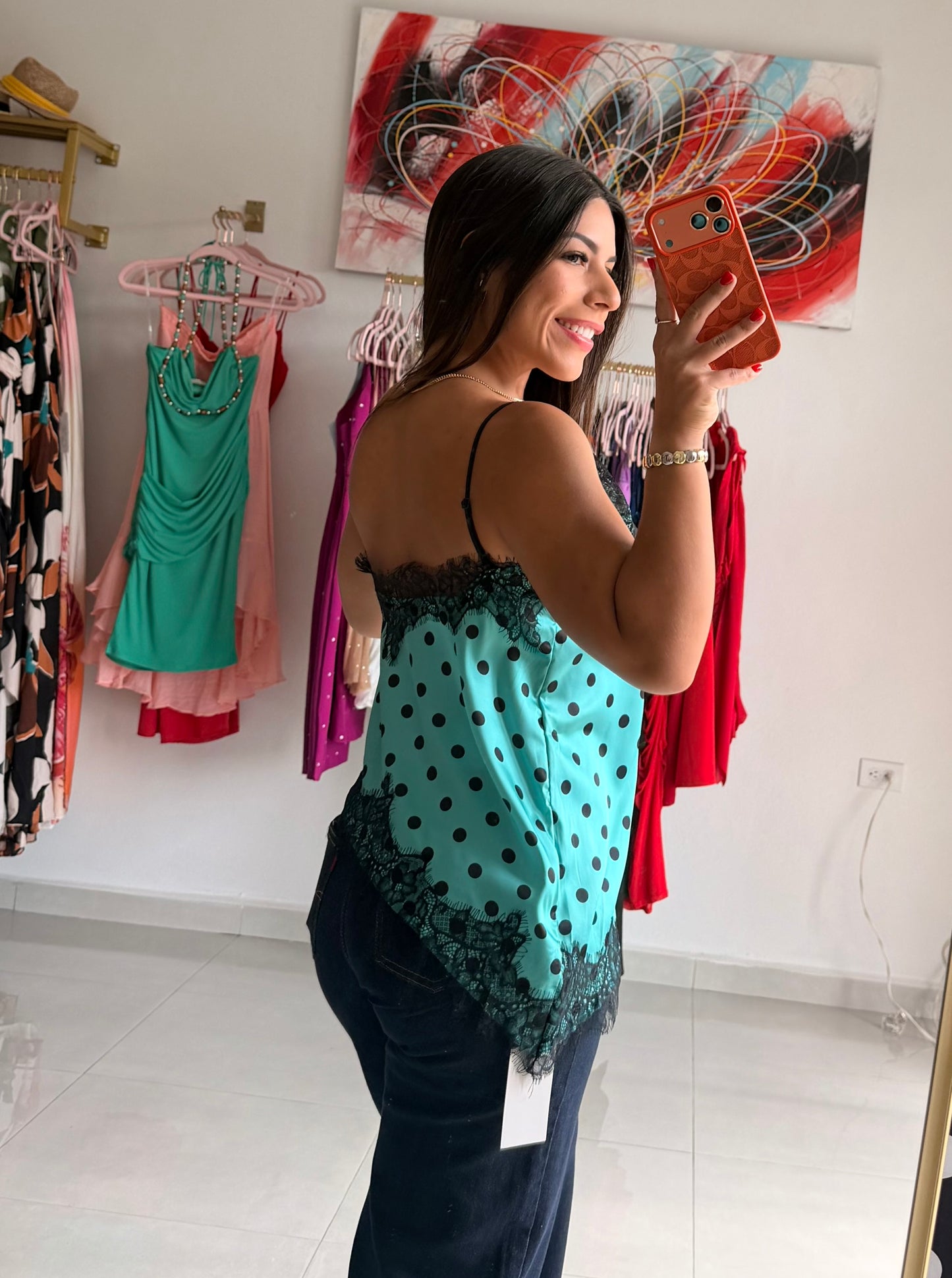 Paris Polka Top