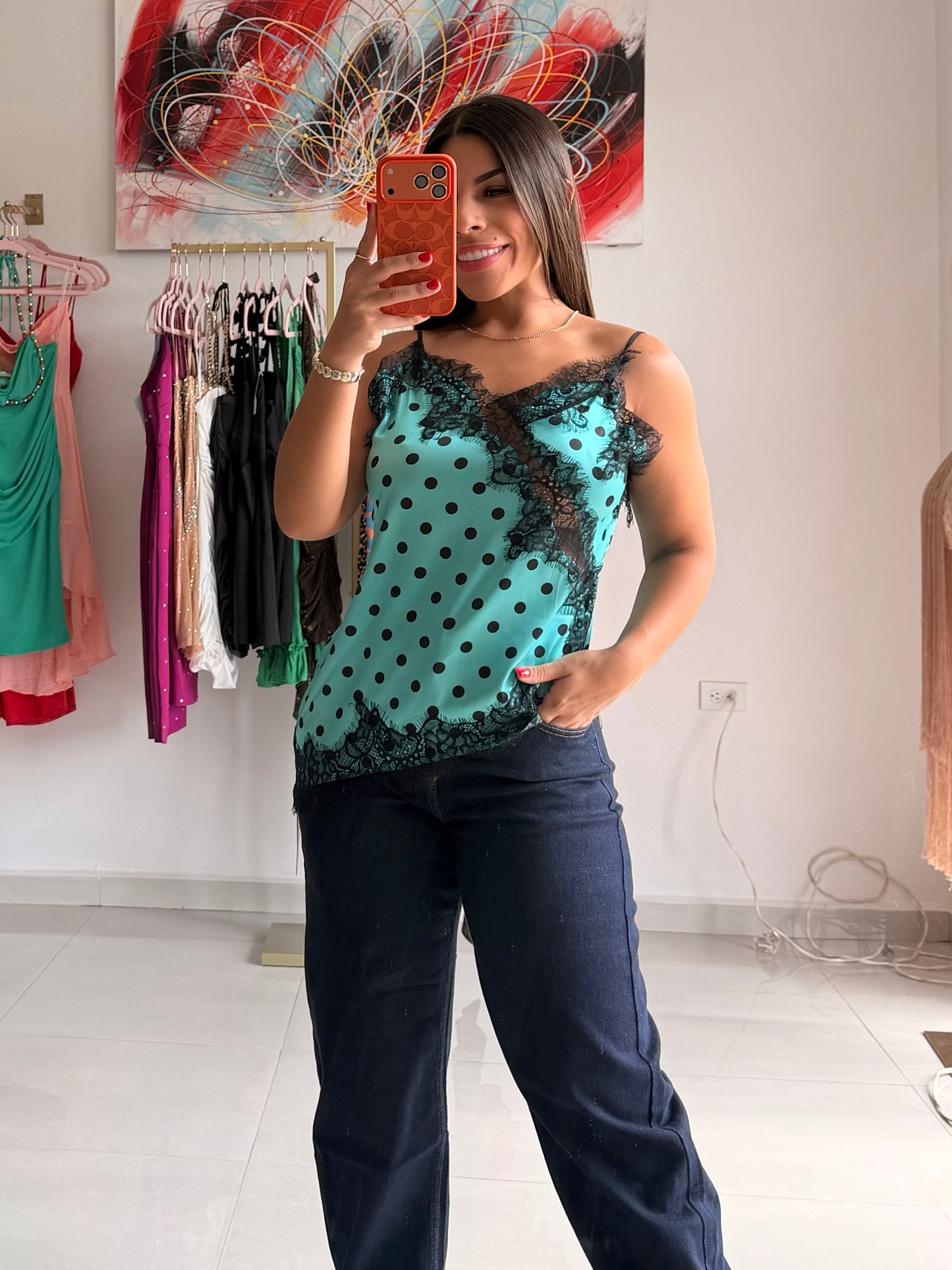 Paris Polka Top