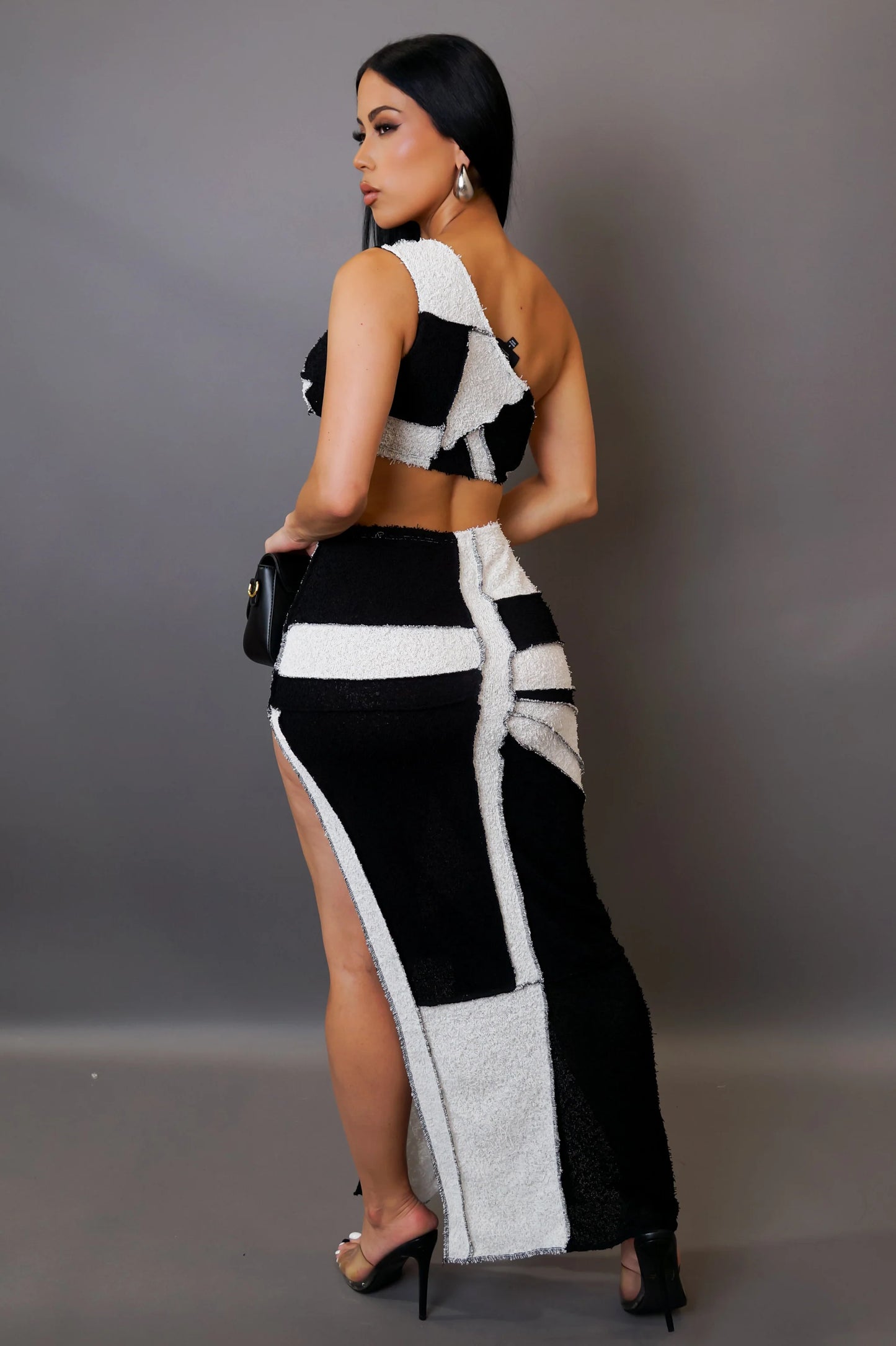 Skirt Set Black/White