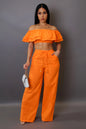Euphoria Pant Set-Orange