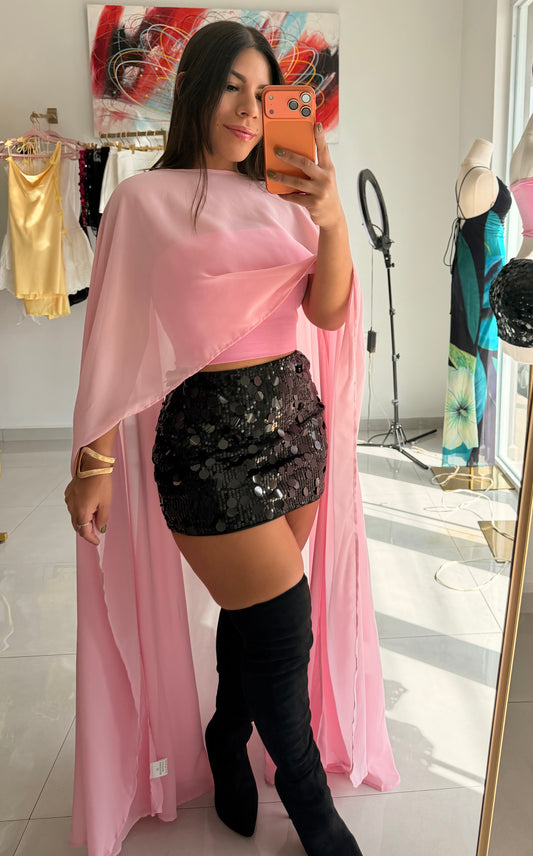 Sheer Flow Cape