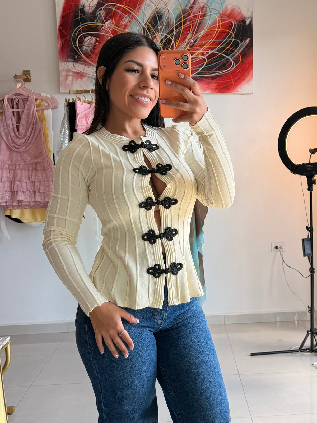Amélie Tie Top