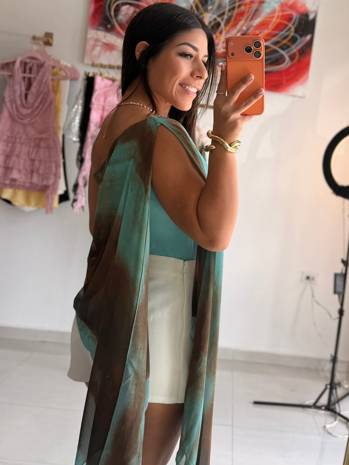 Aura Draped Top