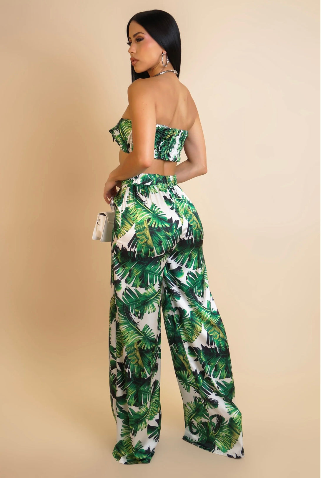 With Ease Pant Set-Green