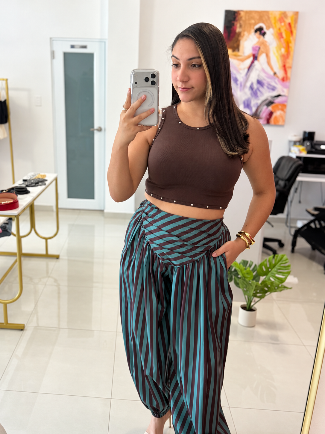 Chic Stripes Pants