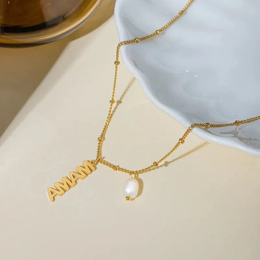 MAMA Pearl Necklace