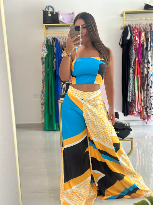 Set Crop Top & Palazo