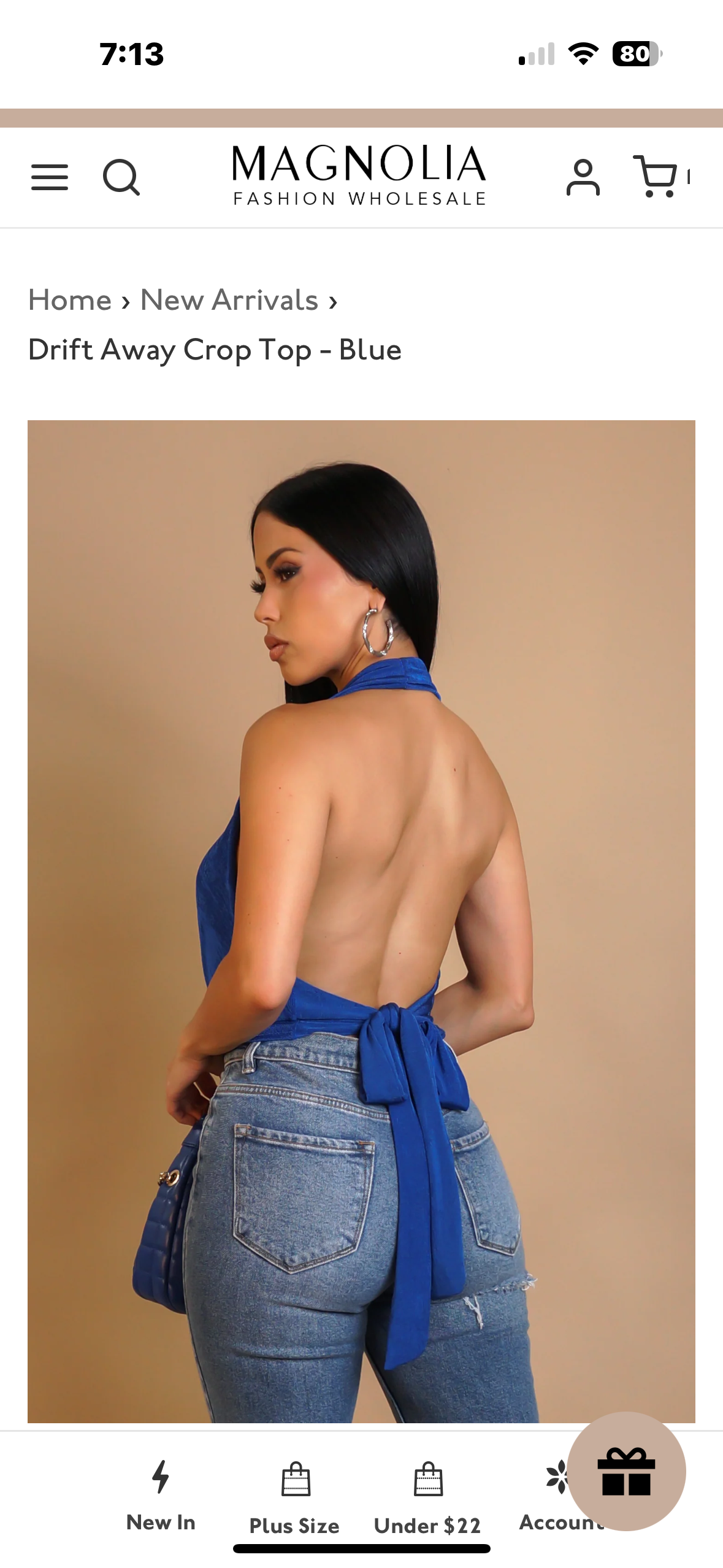Drift Crop Top