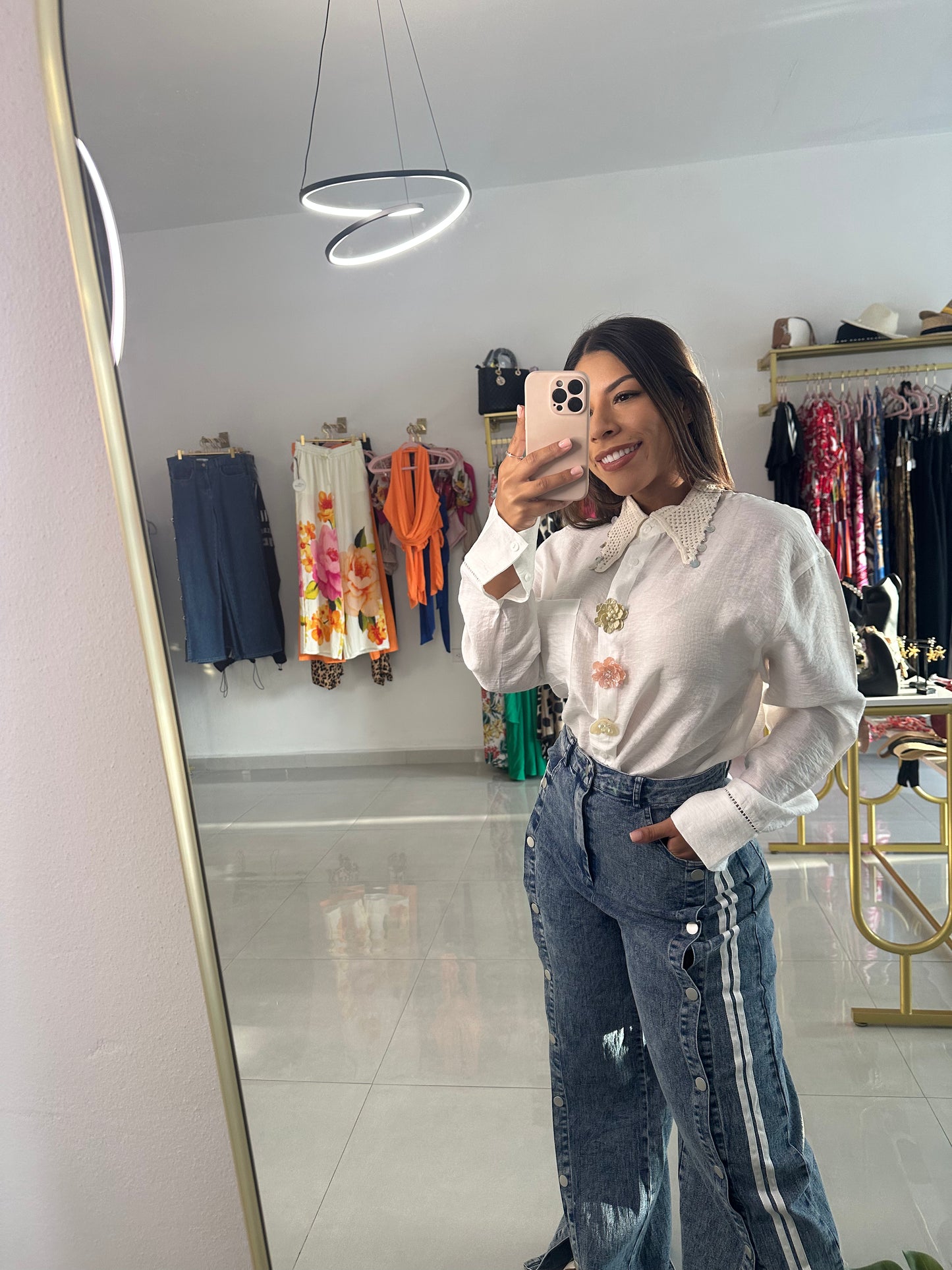 Flirty Fun Blouse White