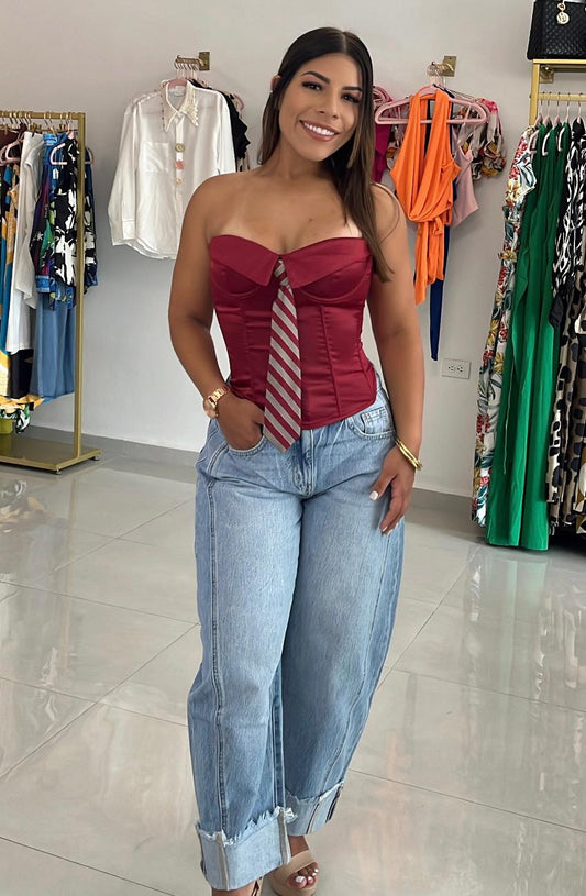 Crop Top Wine