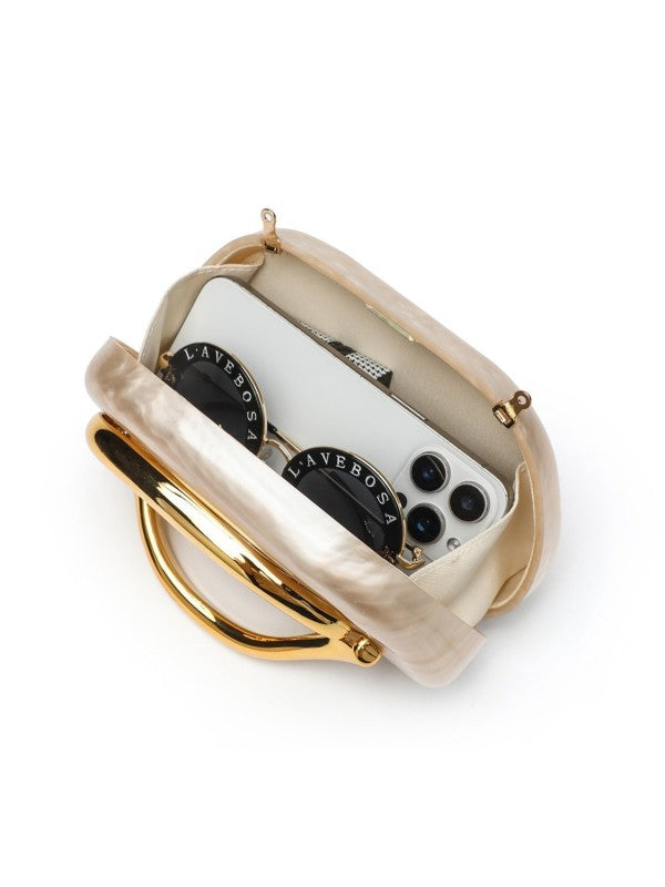 Mónaco Clutch - Pearl